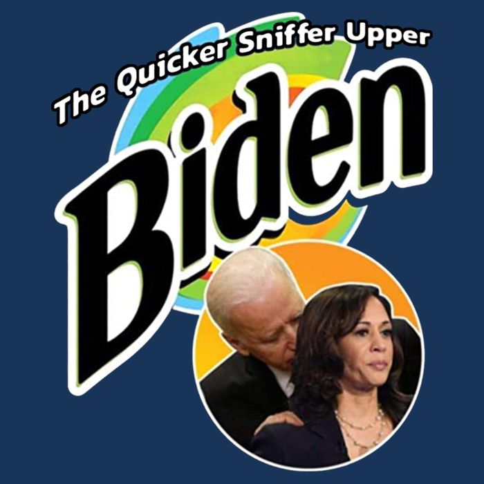 The Quicker Sniffer Upper Biden Golf Towel