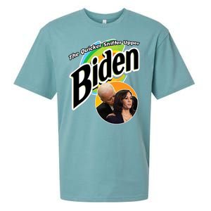 The Quicker Sniffer Upper Biden Sueded Cloud Jersey T-Shirt