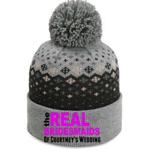 The Real Bridesmaids Of Personalize Wedding Custom  The Baniff Cuffed Pom Beanie