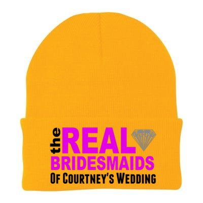 The Real Bridesmaids Of Personalize Wedding Custom  Knit Cap Winter Beanie