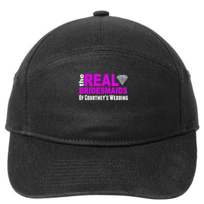 The Real Bridesmaids Of Personalize Wedding Custom  7-Panel Snapback Hat