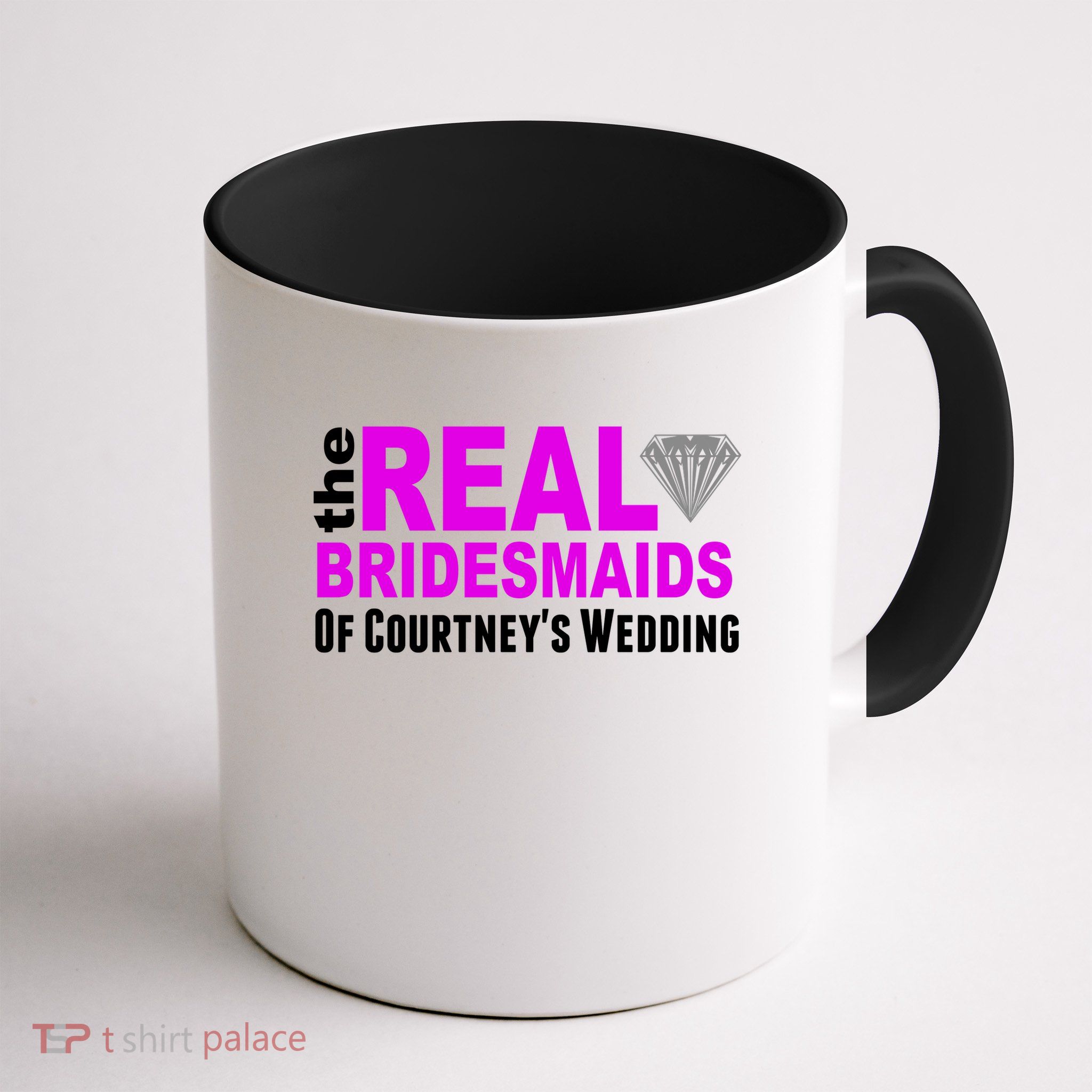 The Real Bridesmaids Of Personalize Wedding Custom  Mug