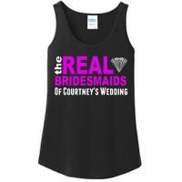 The Real Bridesmaids Of Personalize Wedding Custom  Ladies Essential Tank