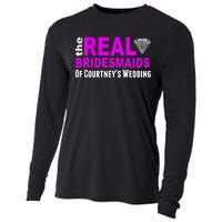 The Real Bridesmaids Of Personalize Wedding Custom  Cooling Performance Long Sleeve Crew