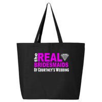 The Real Bridesmaids Of Personalize Wedding Custom  25L Jumbo Tote