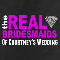 The Real Bridesmaids Of Personalize Wedding Custom  25L Jumbo Tote