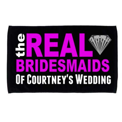 The Real Bridesmaids Of Personalize Wedding Custom  Microfiber Hand Towel