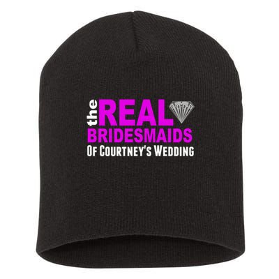 The Real Bridesmaids Of Personalize Wedding Custom  Short Acrylic Beanie