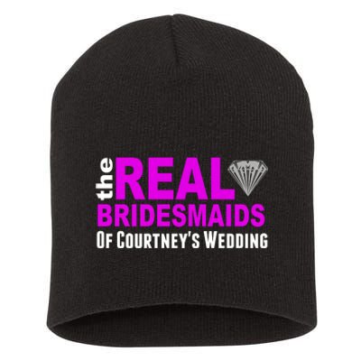 The Real Bridesmaids Of Personalize Wedding Custom  Short Acrylic Beanie