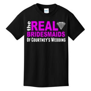 The Real Bridesmaids Of Personalize Wedding Custom  Kids T-Shirt