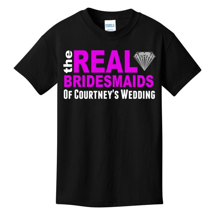 The Real Bridesmaids Of Personalize Wedding Custom  Kids T-Shirt