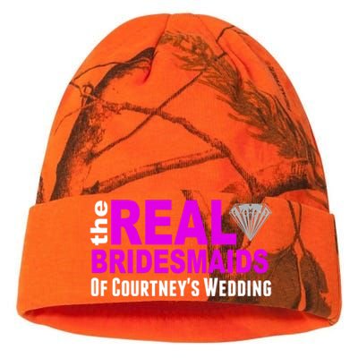 The Real Bridesmaids Of Personalize Wedding Custom  Kati Licensed 12" Camo Beanie