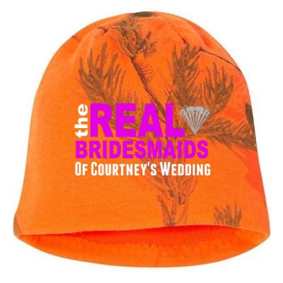 The Real Bridesmaids Of Personalize Wedding Custom  Kati - Camo Knit Beanie