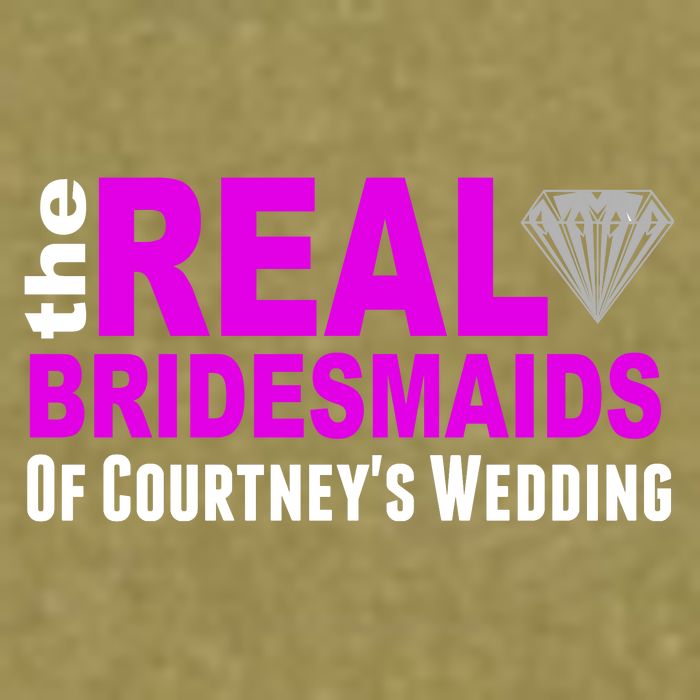 The Real Bridesmaids Of Personalize Wedding Custom  Garment-Dyed Women's Muscle Tee