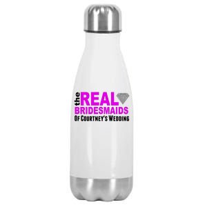 The Real Bridesmaids Of Personalize Wedding Custom  Stainless Steel Insulated Water Bottle