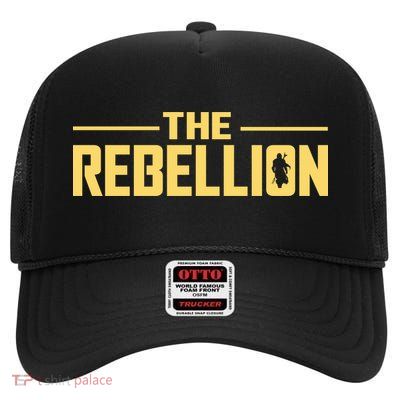 The Rebellion High Crown Mesh Back Trucker Hat