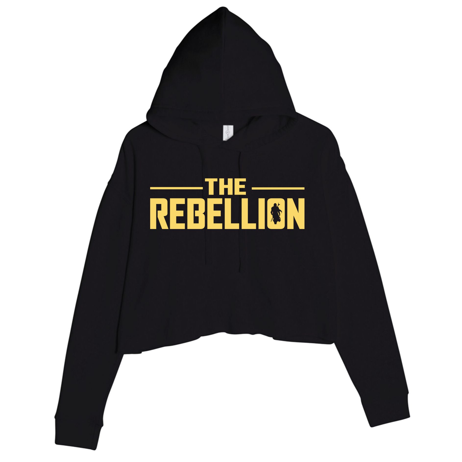 The Rebellion Crop Fleece Hoodie