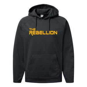 The Rebellion Logo Performance Fleece Hoodie