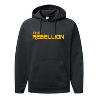 The Rebellion Logo Performance Fleece Hoodie