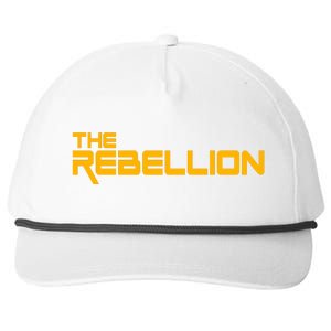 The Rebellion Logo Snapback Five-Panel Rope Hat