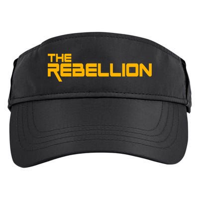 The Rebellion Logo Adult Drive Performance Visor