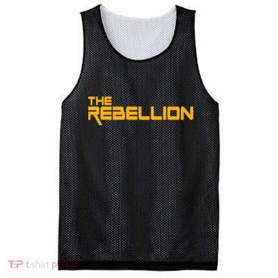 The Rebellion Logo Mesh Reversible Basketball Jersey Tank