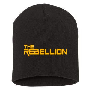 The Rebellion Logo Short Acrylic Beanie