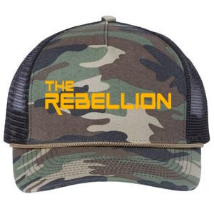 The Rebellion Logo Retro Rope Trucker Hat Cap