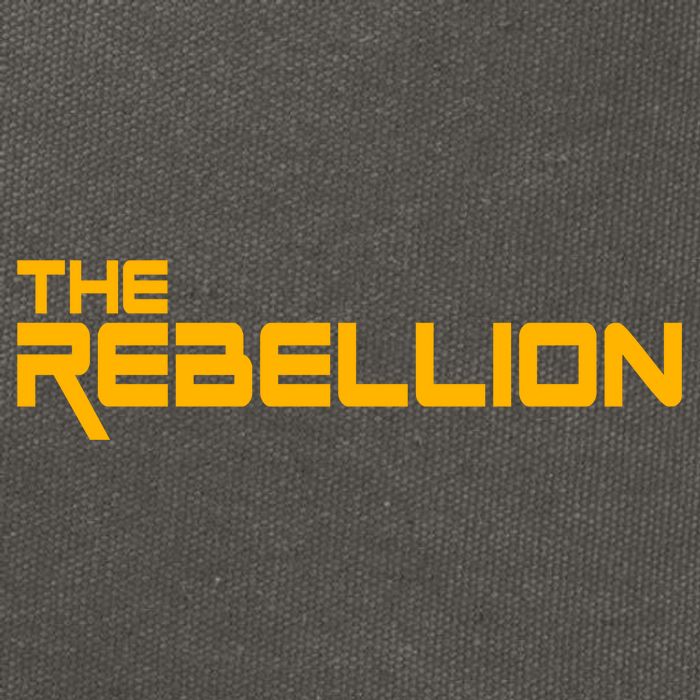 The Rebellion Logo Cotton Canvas Backpack