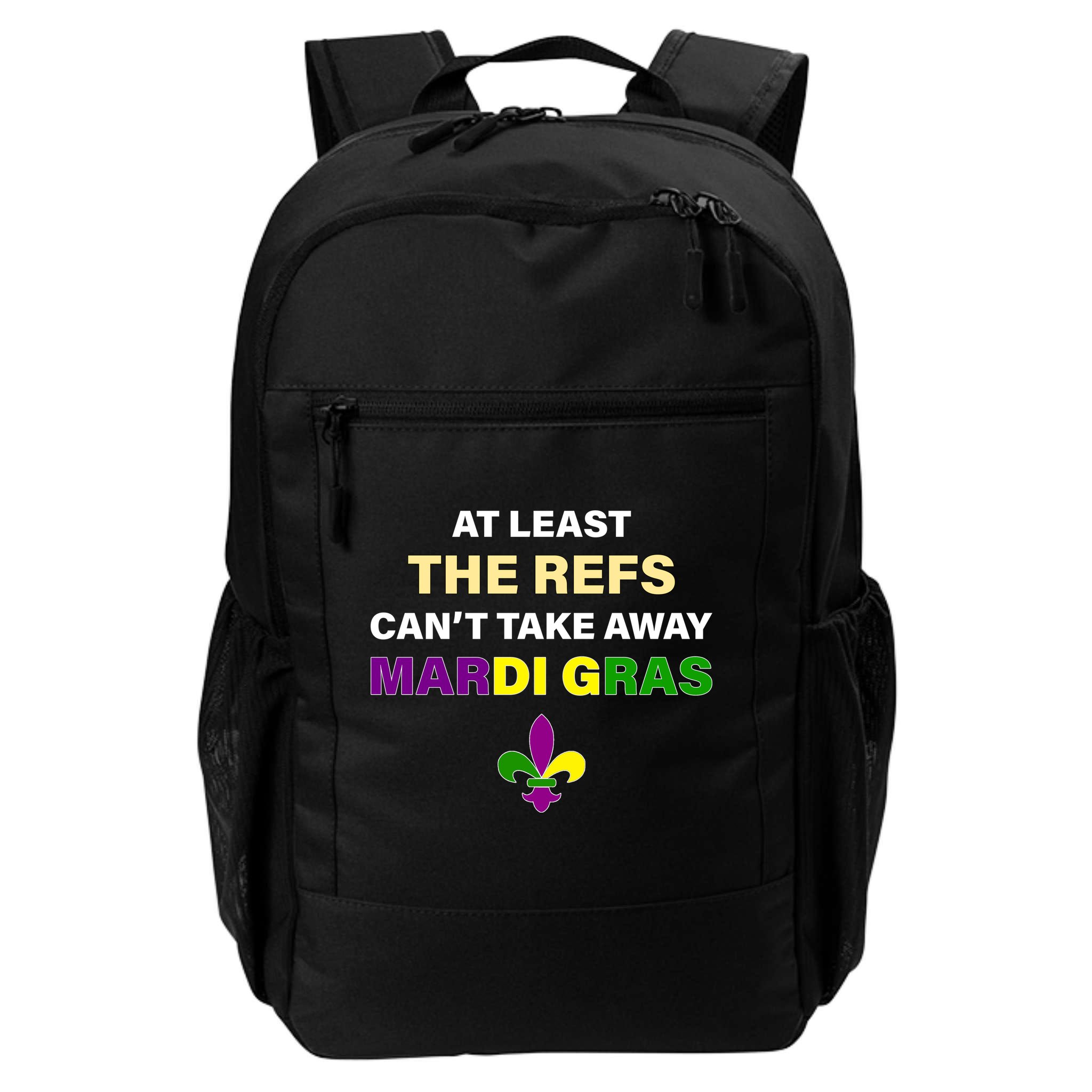 The Refs Can't Take Away Mardi Gras Backpack
