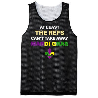 The Refs Can't Take Away Mardi Gras Mesh Reversible Basketball Jersey Tank