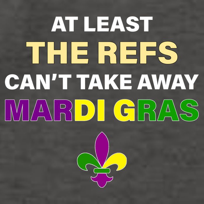 The Refs Can't Take Away Mardi Gras Vector Backpack
