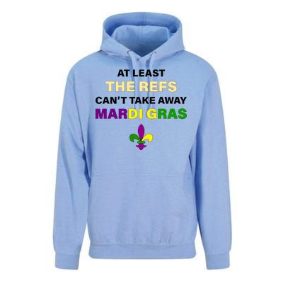 The Refs Can't Take Away Mardi Gras Unisex Surf Hoodie