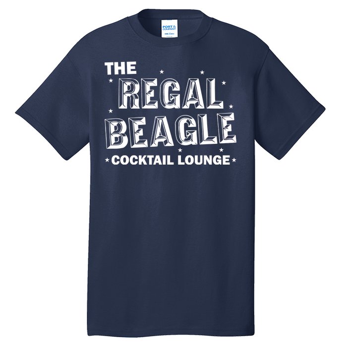 The Regal Beagle Cocktail Lounge Tall T-Shirt