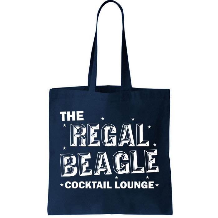 The Regal Beagle Cocktail Lounge Tote Bag