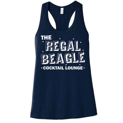 The Regal Beagle Cocktail Lounge Women's Racerback Tank