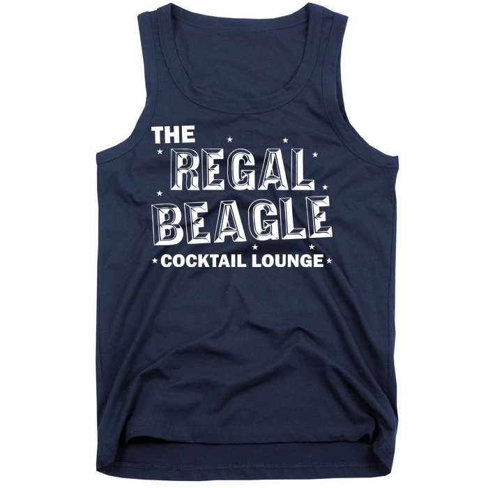 The Regal Beagle Cocktail Lounge Tank Top