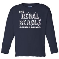 The Regal Beagle Cocktail Lounge Toddler Long Sleeve Shirt