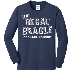 The Regal Beagle Cocktail Lounge Kids Long Sleeve Shirt