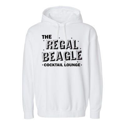 The Regal Beagle Cocktail Lounge Garment-Dyed Fleece Hoodie