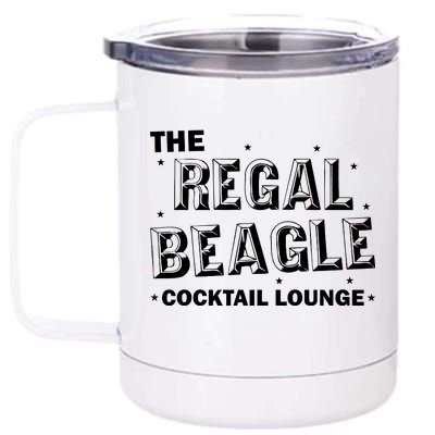 The Regal Beagle Cocktail Lounge 12 oz Stainless Steel Tumbler Cup