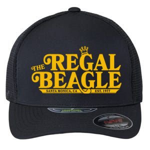 The Regal Beagle Santa Monica Ca Est 1977 Logo Flexfit Unipanel Trucker Cap