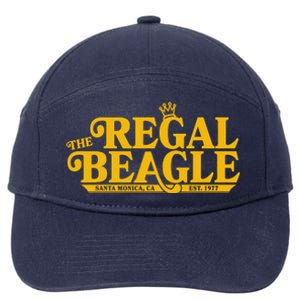 The Regal Beagle Santa Monica Ca Est 1977 Logo 7-Panel Snapback Hat