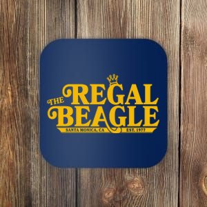 The Regal Beagle Santa Monica Ca Est 1977 Logo Coaster