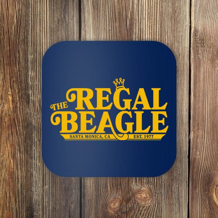 The Regal Beagle Santa Monica Ca Est 1977 Logo Coaster