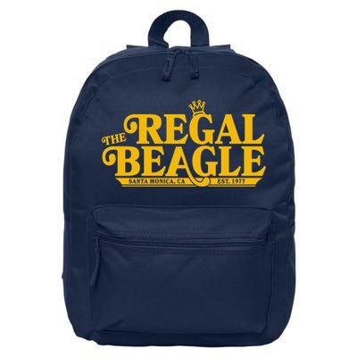 The Regal Beagle Santa Monica Ca Est 1977 Logo 16 in Basic Backpack