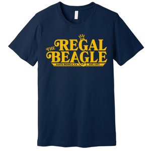 The Regal Beagle Santa Monica Ca Est 1977 Logo Premium T-Shirt