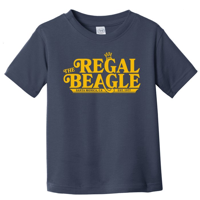 The Regal Beagle Santa Monica Ca Est 1977 Logo Toddler T-Shirt