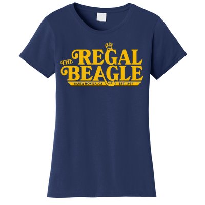 The Regal Beagle Santa Monica Ca Est 1977 Logo Women's T-Shirt