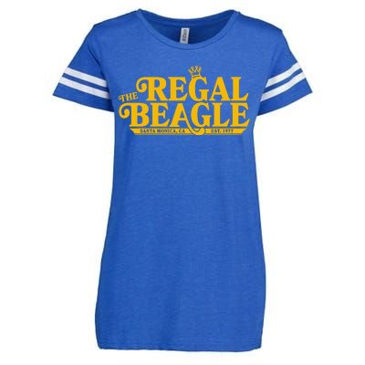 The Regal Beagle Santa Monica Ca Est 1977 Logo Enza Ladies Jersey Football T-Shirt